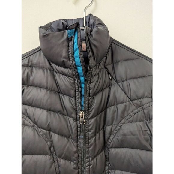 Womens Athleta Black Down Puffer Jacket Coat XXS - Picture 4 of 15